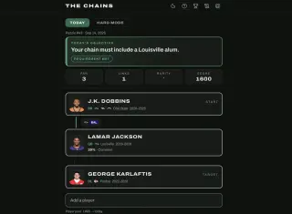 Screenshot of The Chains