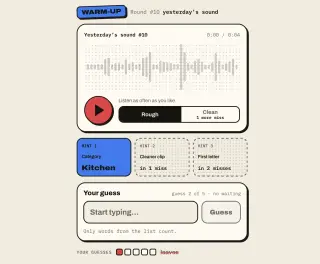 Screenshot of The Sound