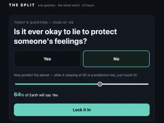 Screenshot of THE SPLIT