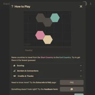 Screenshot of Travle Earth