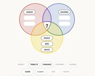 Screenshot of Vennections