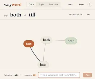 Screenshot of Wayword