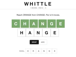 Screenshot of Whittle