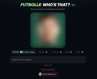 Screenshot of Who's That?