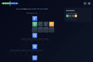 Screenshot of WordAxle