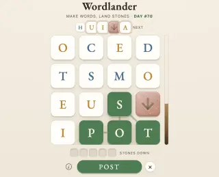 Screenshot of Wordlander