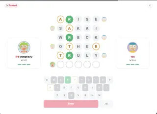 Screenshot of Worduel