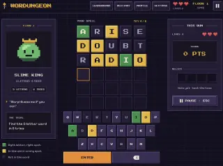 Screenshot of Wordungeon