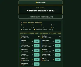 Screenshot of WC Time Machine