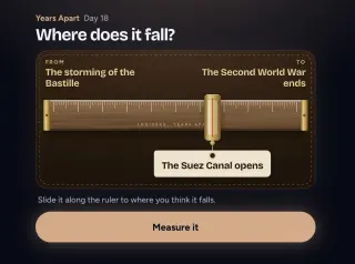 Screenshot of Years Apart