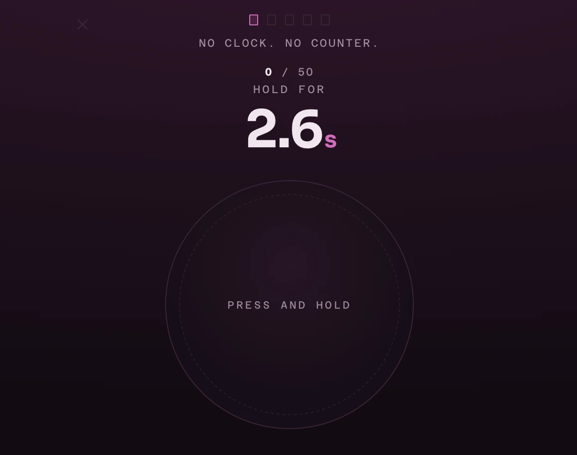 Screenshot of Timed