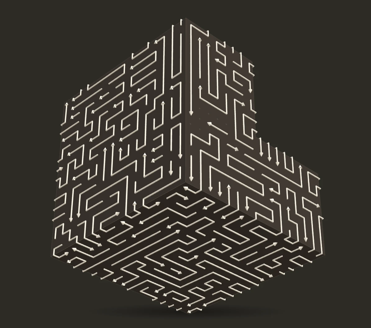 Screenshot of Unstack the Cube
