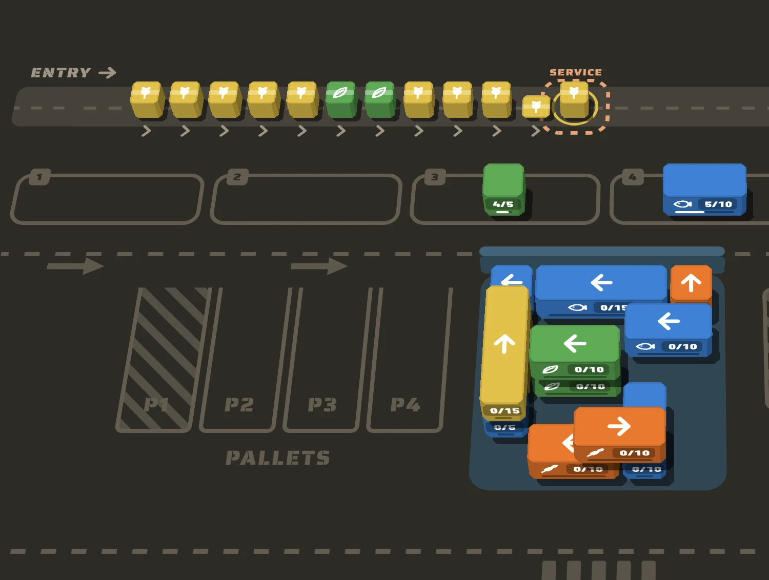 Screenshot of Unstack the Dock