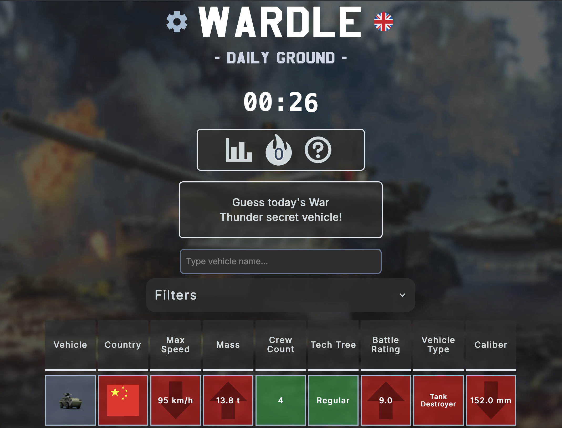 Screenshot of Wardle