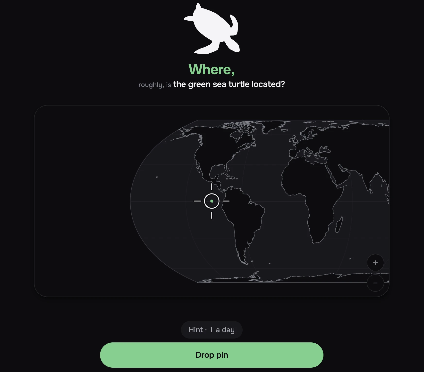 Screenshot of Where?