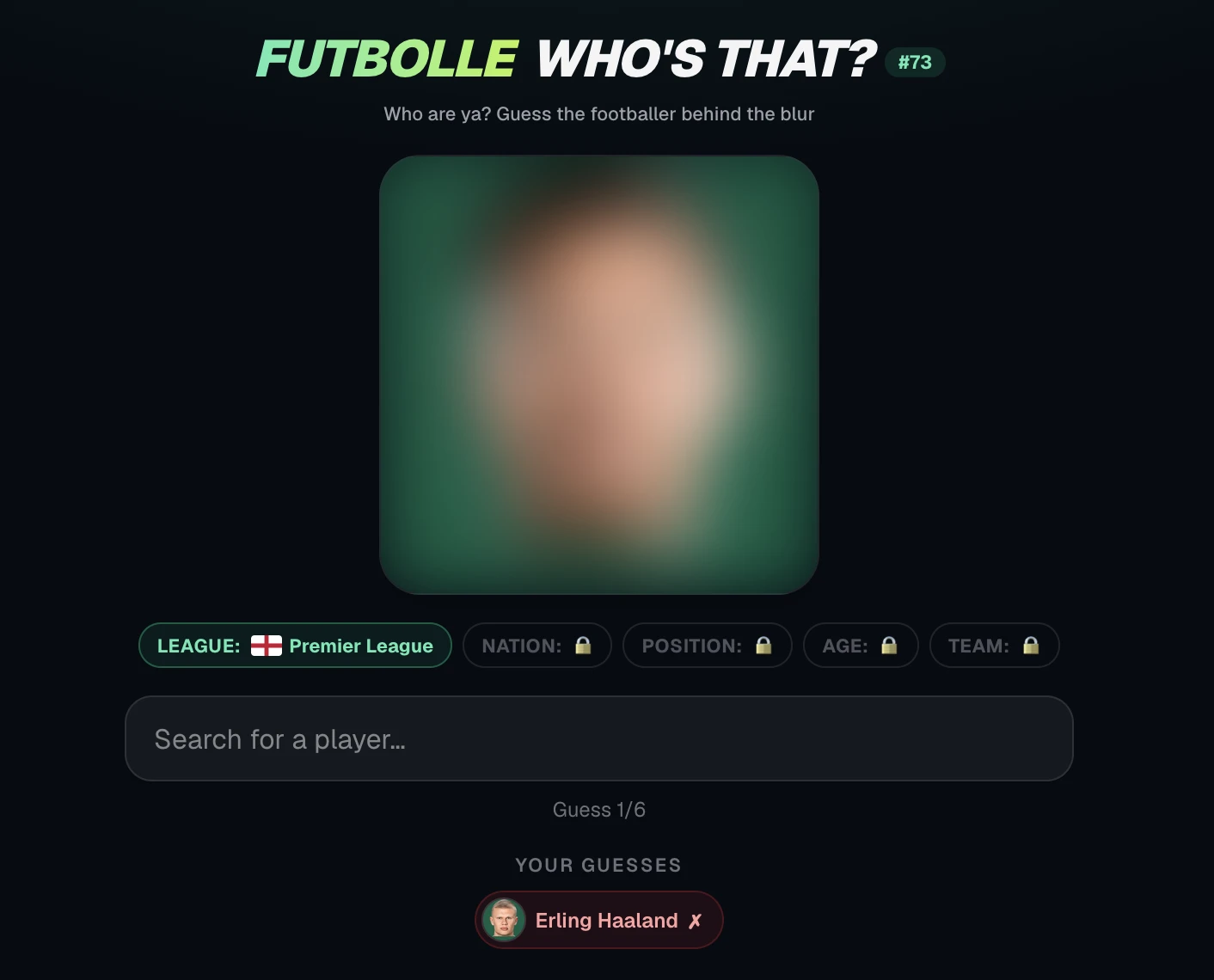 Screenshot of Who's That?