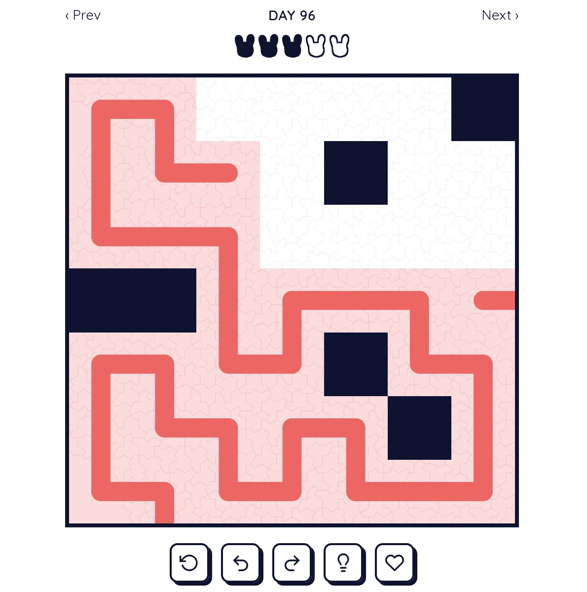 Screenshot of Winding Path