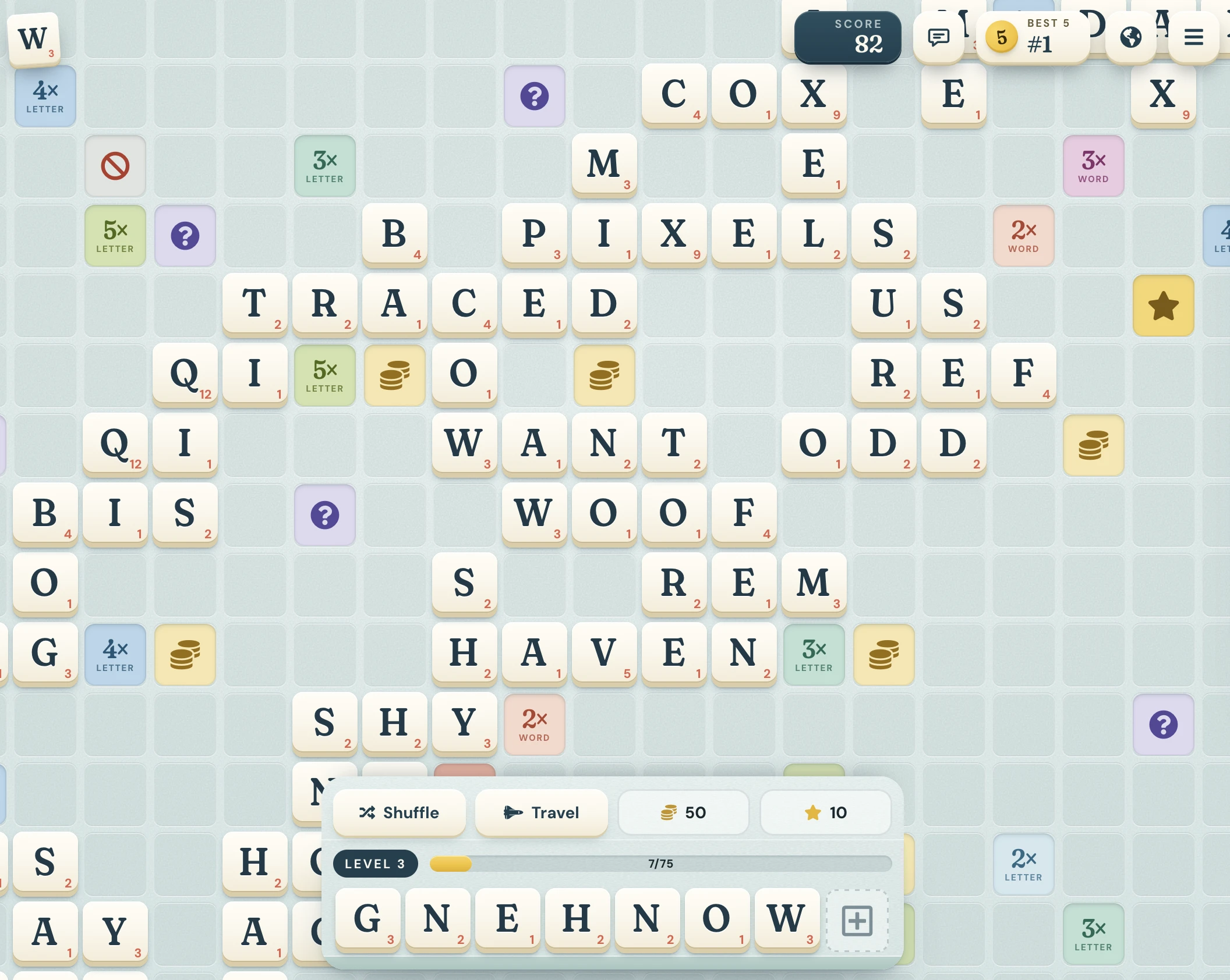 Screenshot of Wordio